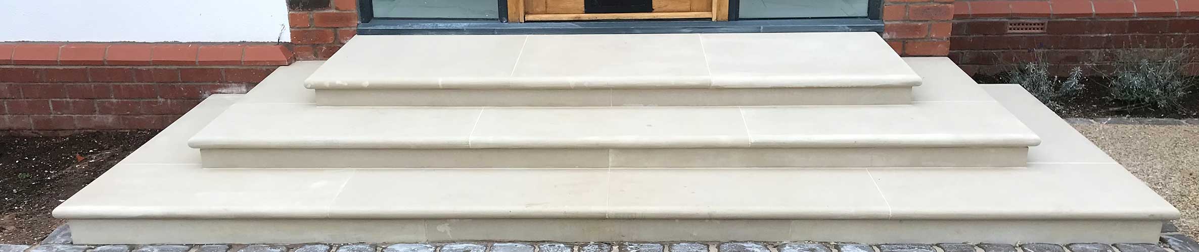 Portland Limestone Steps